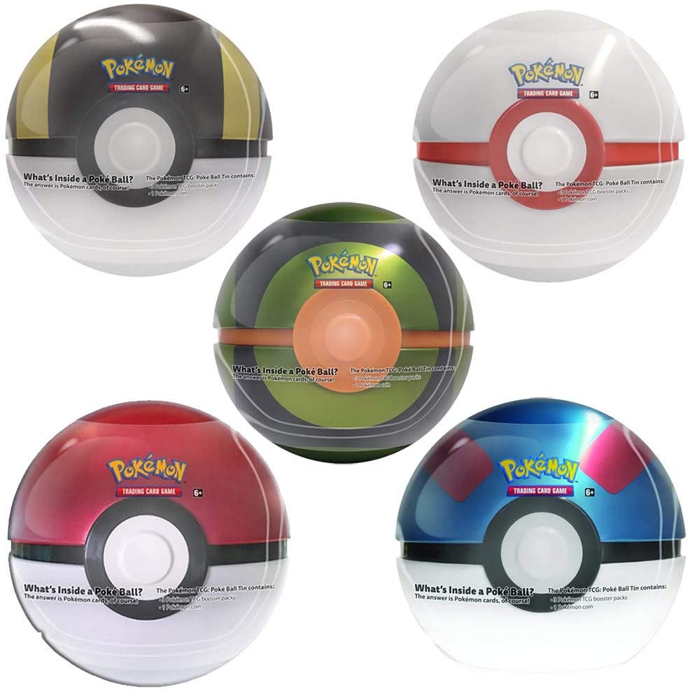 Pokemon TCG: Poke Ball Tin - Wave 5 Card Game Pokemon   