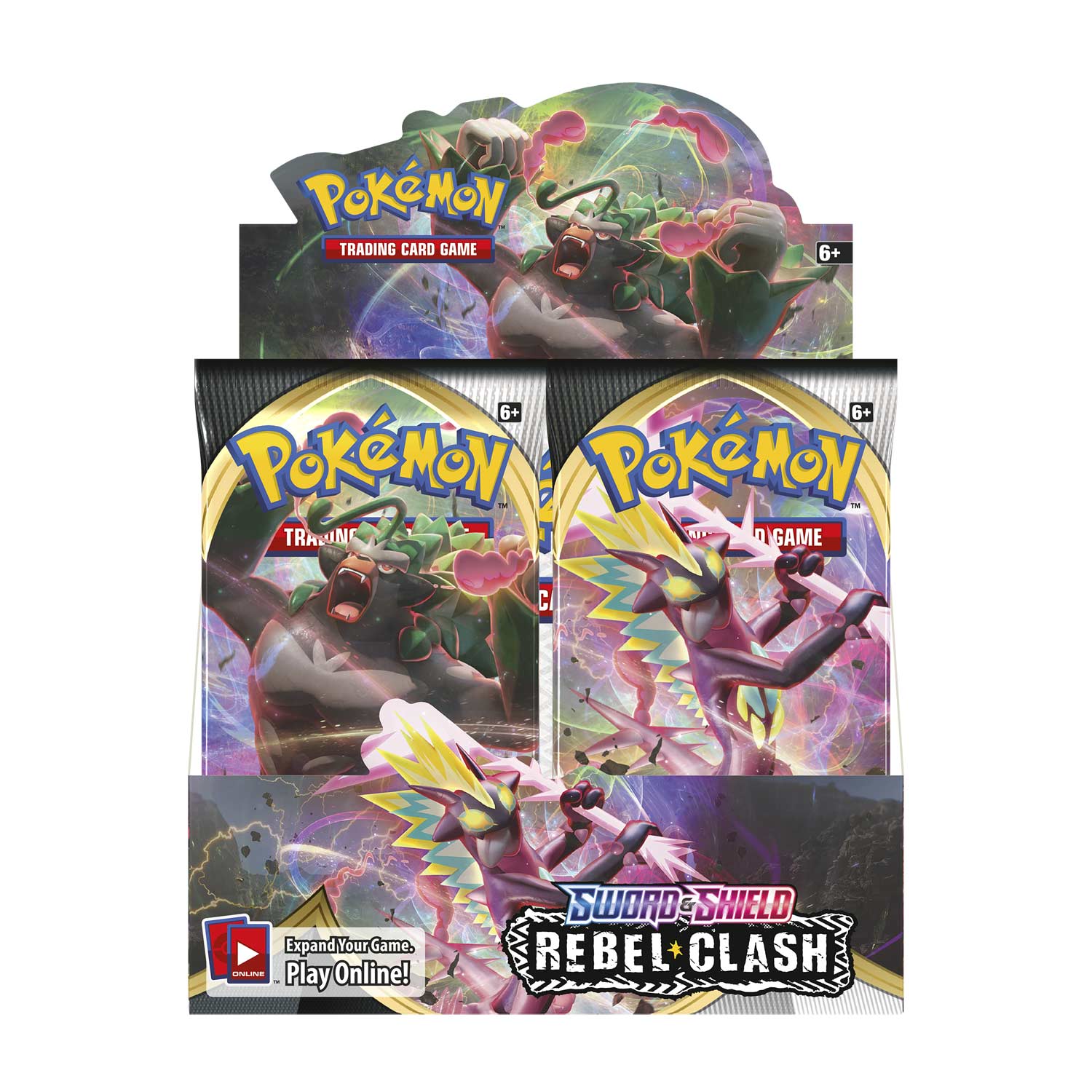 Pokemon TCG: Sword & Shield - Rebel Clash Booster Box - 36 Packs Card Game Pokemon   