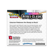 Pokemon TCG: Sword & Shield - Rebel Clash Booster Box - 36 Packs Card Game Pokemon   