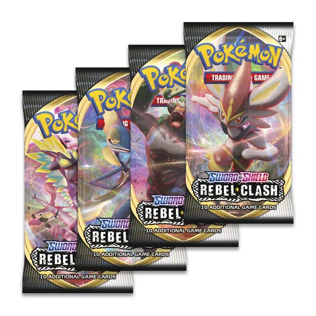 Pokemon TCG: Sword & Shield - Rebel Clash Booster Box - 36 Packs Card Game Pokemon   