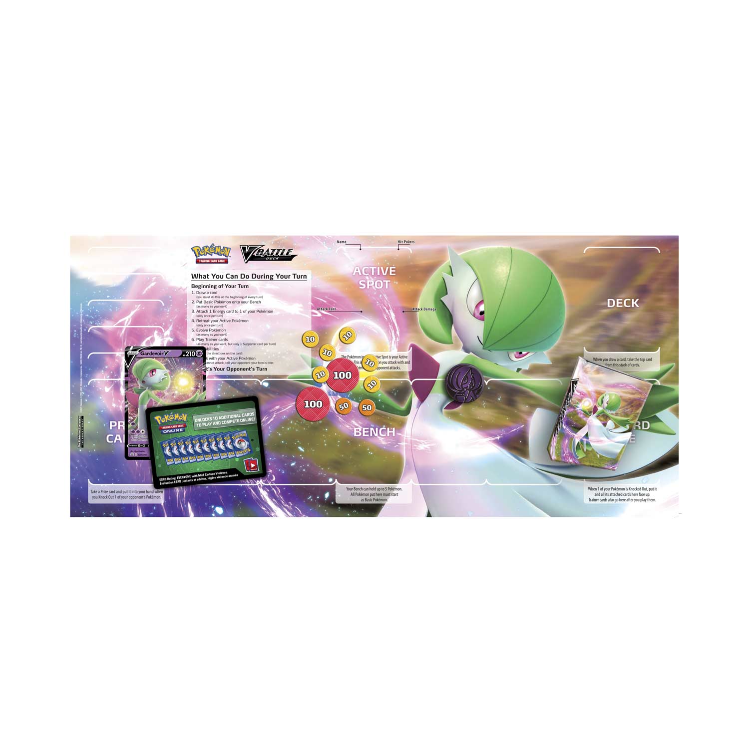 Pokemon TCG: V Battle Deck - Victini vs. Gardevoir Display Box Card Game Pokemon   