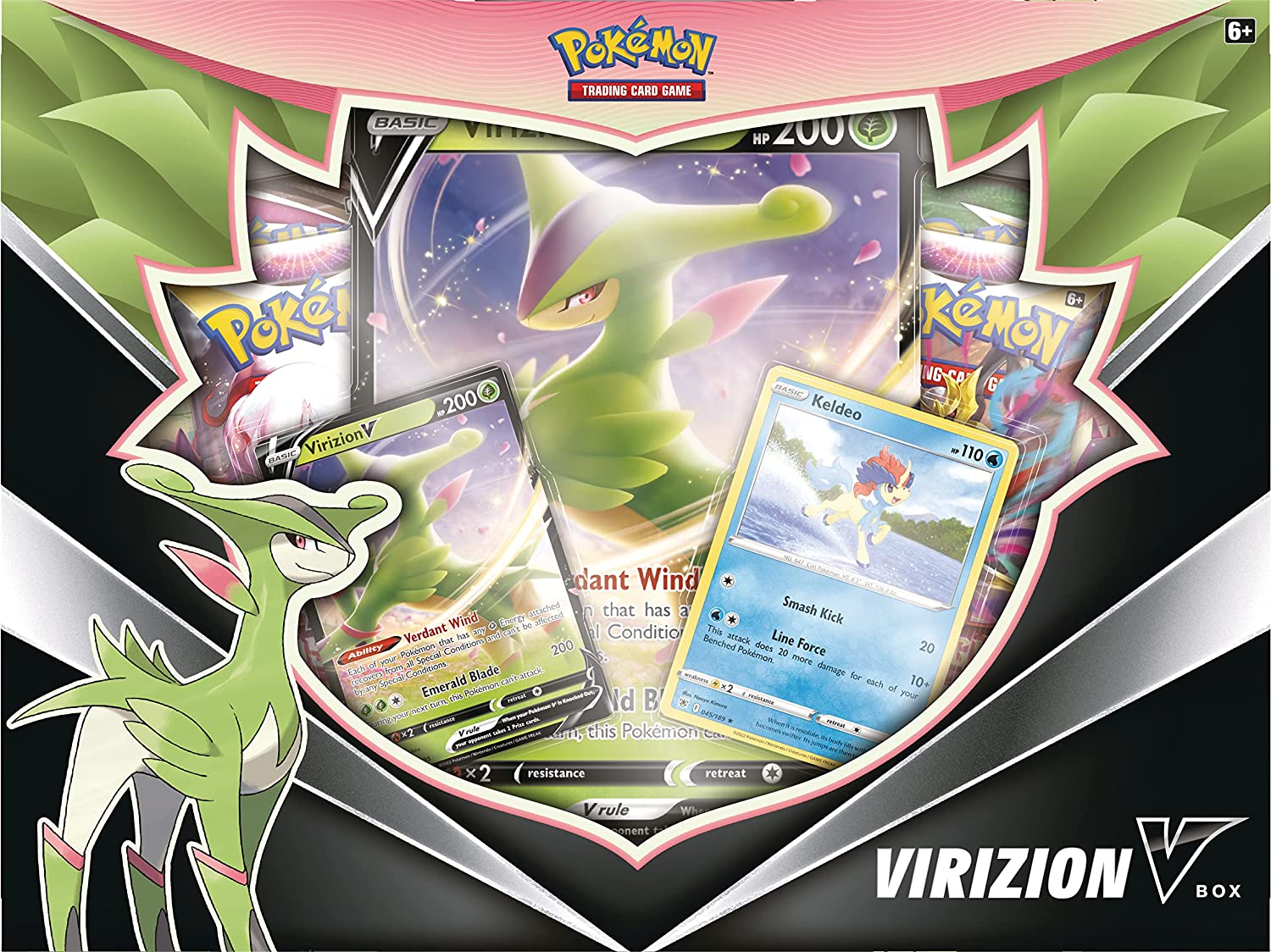 Pokemon TCG: Virizion V Box Card Game Pokemon   