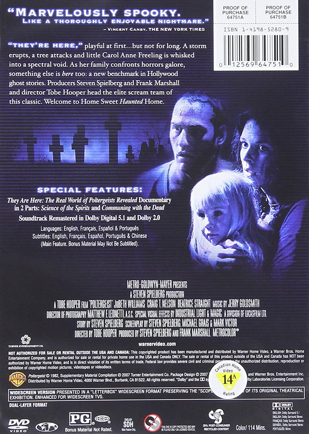 Poltergeist: 25th Anniversary Edition [DVD] DVDs & Blu-Rays Warner Bros.   