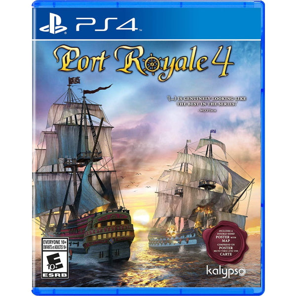 Port Royale 4 [PlayStation 4] PlayStation 4 Video Game Kalypso Media   