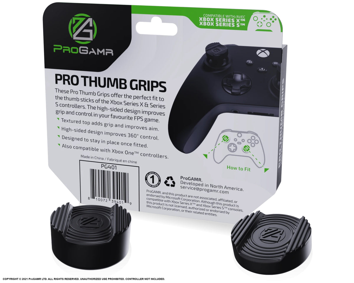 ProGAMR Performance Thumb Grips for Xbox Series X/S Controller [Xbox Series X/S Accessory] Xbox One Accessories ProGAMR   