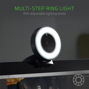 Razer Kiyo Webcam w/ Built-In Ring Light [Electronics] Electronics Razer   