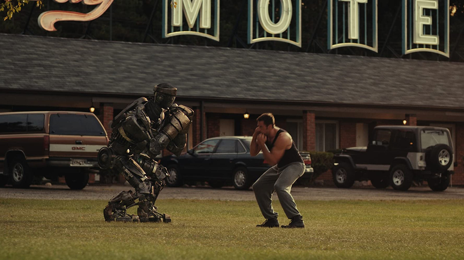 Real Steel [Blu-ray + DVD] DVDs & Blu-Rays Touchstone Home Entertainment   