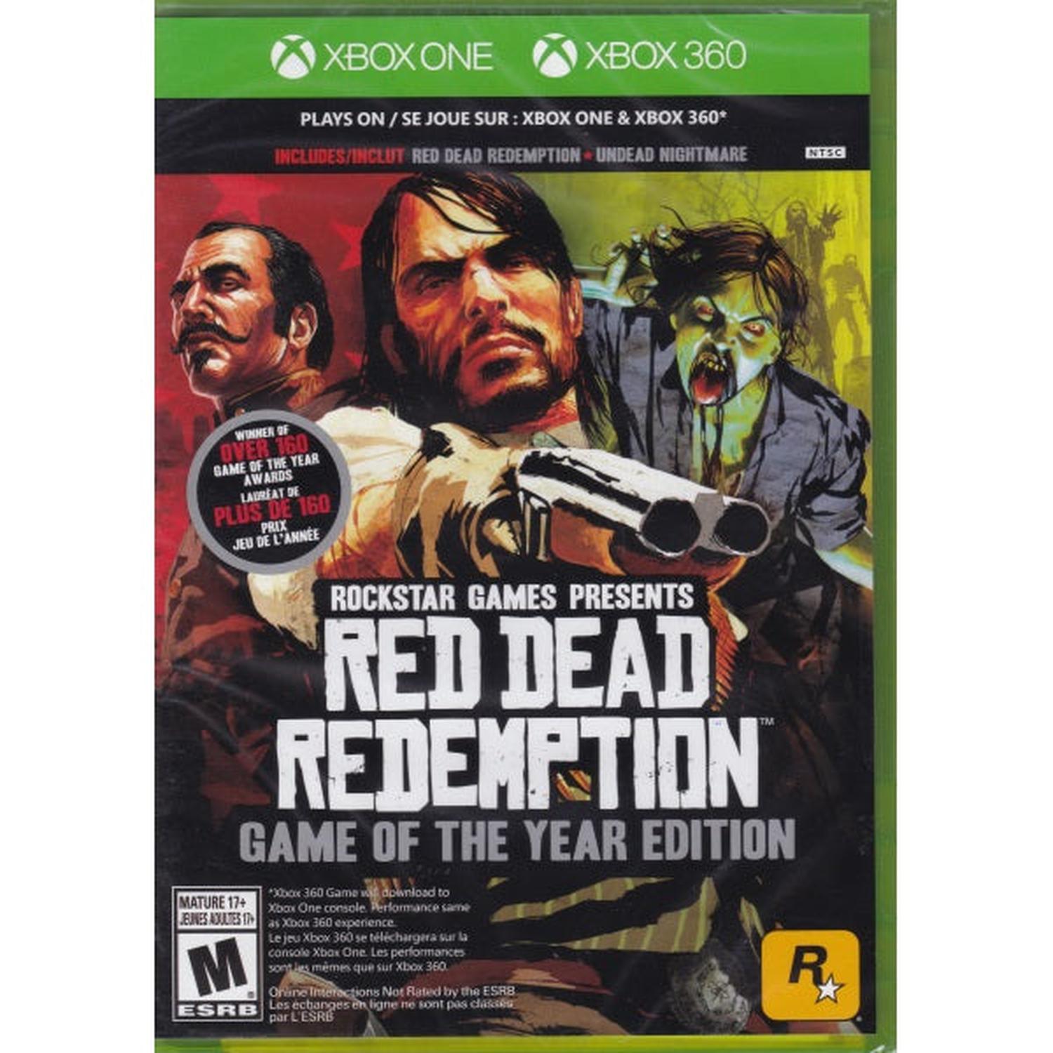 Red Dead Redemption: Game of The Year Edition [Xbox One & Xbox 360] Xbox 360 Video Game Rockstar Games