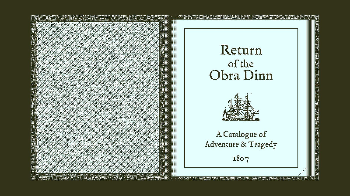 Return of the Obra Dinn - Limited Run #078 [Nintendo Switch] Nintendo Switch Video Game Limited Run Games   