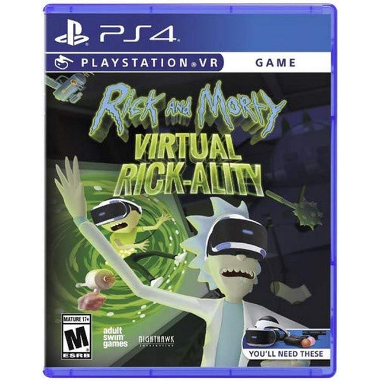 Rick and Morty: Virtual Rick-ality - PSVR [PlayStation 4] PlayStation 4 Video Game Nighthawk Interactive