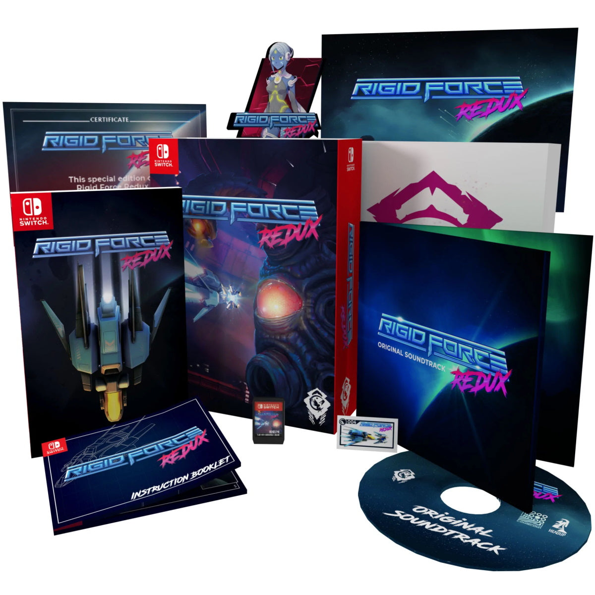 Rigid Force Redux - Limited Edition [GAMEFAIRY #004] [Nintendo Switch] Nintendo Switch Video Game Gamefairy