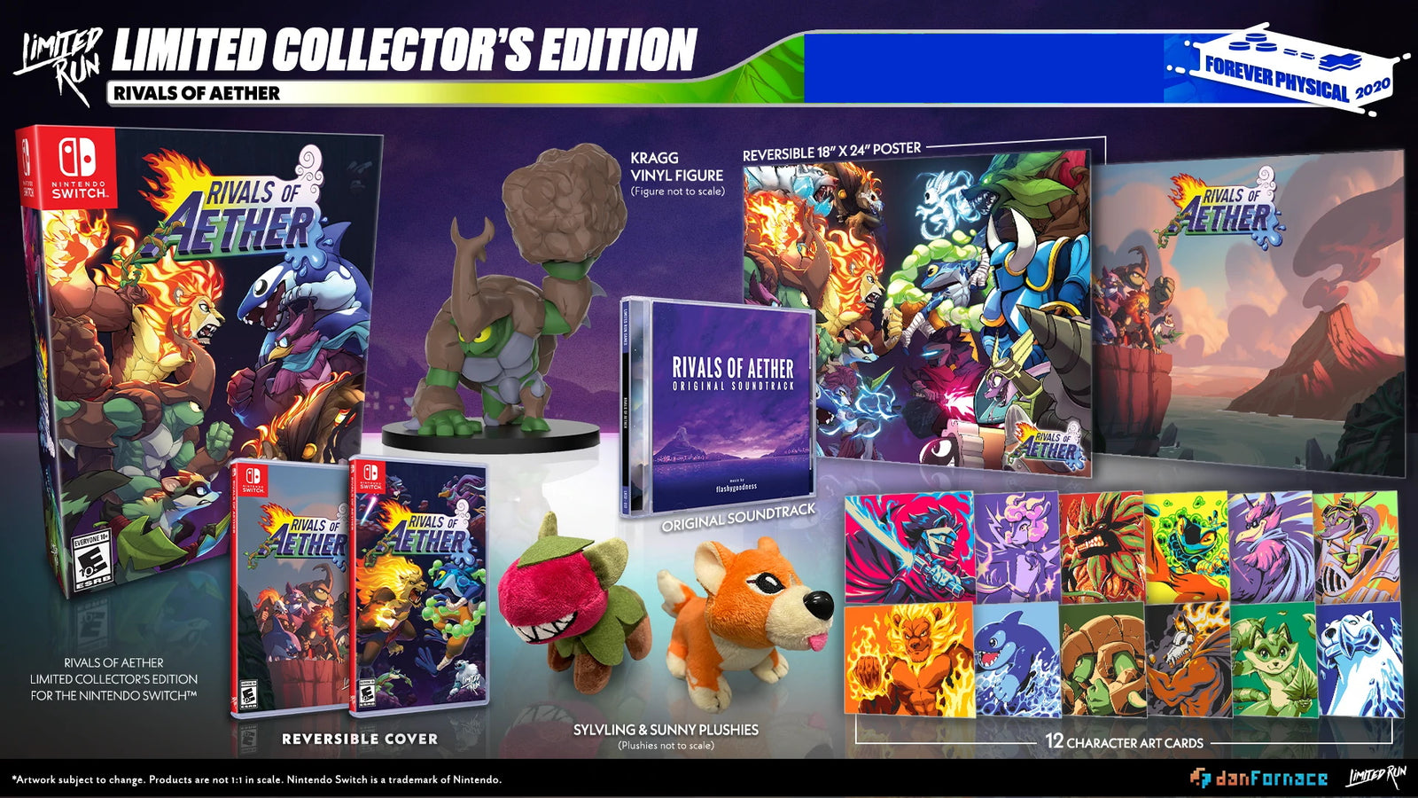 Rivals of Aether - Collector's Edition - Limited Run #091 [Nintendo Switch] Nintendo Switch Video Game Limited Run Games   