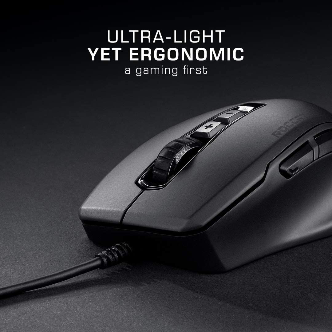 ROCCAT KONE Pure Ultra Wired Gaming Mouse - Black [PC Accessory] PC Accessories ROCCAT   