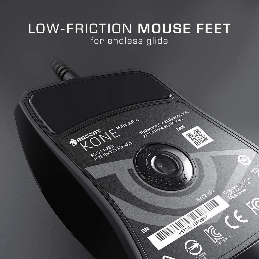 ROCCAT KONE Pure Ultra Wired Gaming Mouse - Black [PC Accessory] PC Accessories ROCCAT   