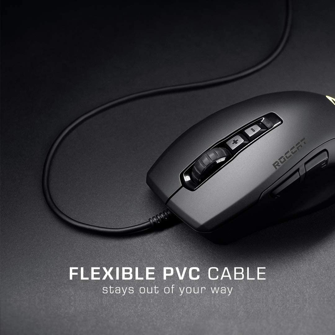 ROCCAT KONE Pure Ultra Wired Gaming Mouse - Black [PC Accessory] PC Accessories ROCCAT   