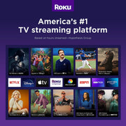 Roku Streaming Stick 4K - Streaming Device 4K/HDR/Dolby Vision with Roku Voice Remote and TV Controls - 3820R [Electronics] Electronics Roku   