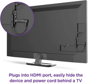 Roku Streaming Stick+ - HD/4K/HDR Streaming Device with Long-range Wireless and Roku Voice Remote with TV Controls - 3810R [Electronics] Electronics Roku   