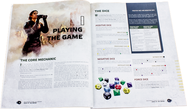 Star Wars: Edge of the Empire Roleplaying Game - Core Rulebook [Hardcover Book] Book Fantasy Flight Games   