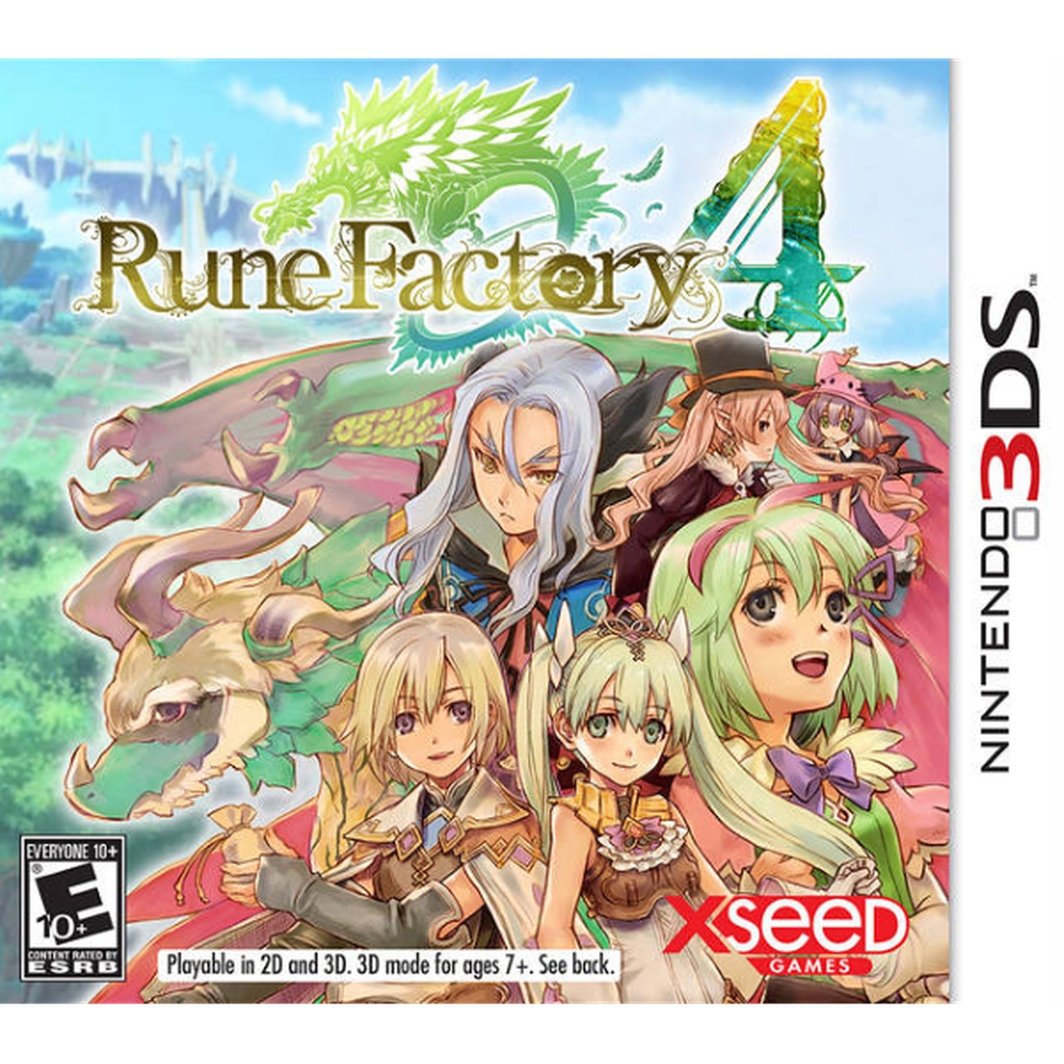 Rune Factory 4 [Nintendo 3DS] Nintendo 3DS Video Game XSEED Games   