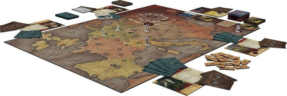 Fury of Dracula - 3rd Edition [Board Game, 2-5 Players] Board Game Fantasy Flight Games   