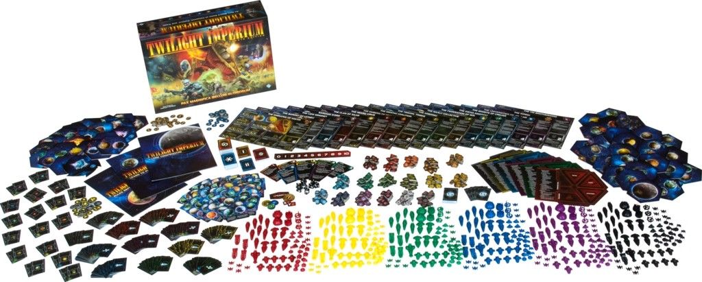 Twilight Imperium - 4th Edition [Board Game, 3-6 Players] Board Game Fantasy Flight Games   