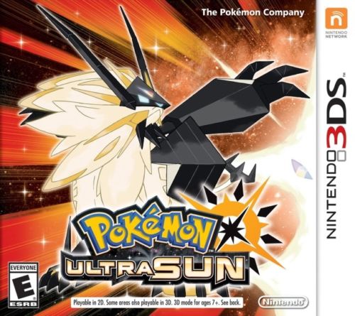 Pokemon Ultra Sun and Ultra Moon Steelbook Dual Pack Edition [Nintendo 3DS] Nintendo 3DS Video Game Nintendo   