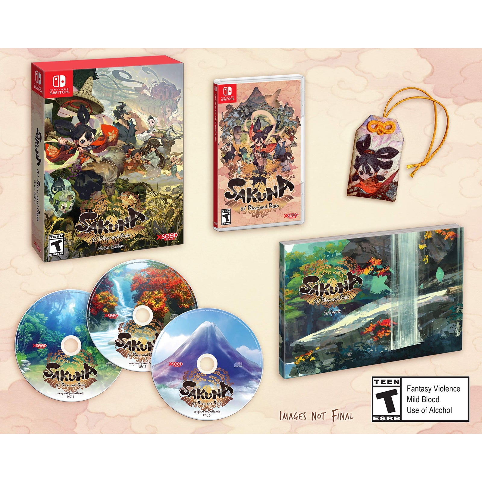 Sakuna: Of Rice and Ruin - Divine Edition [Nintendo Switch] Nintendo Switch Video Game XSEED Games   