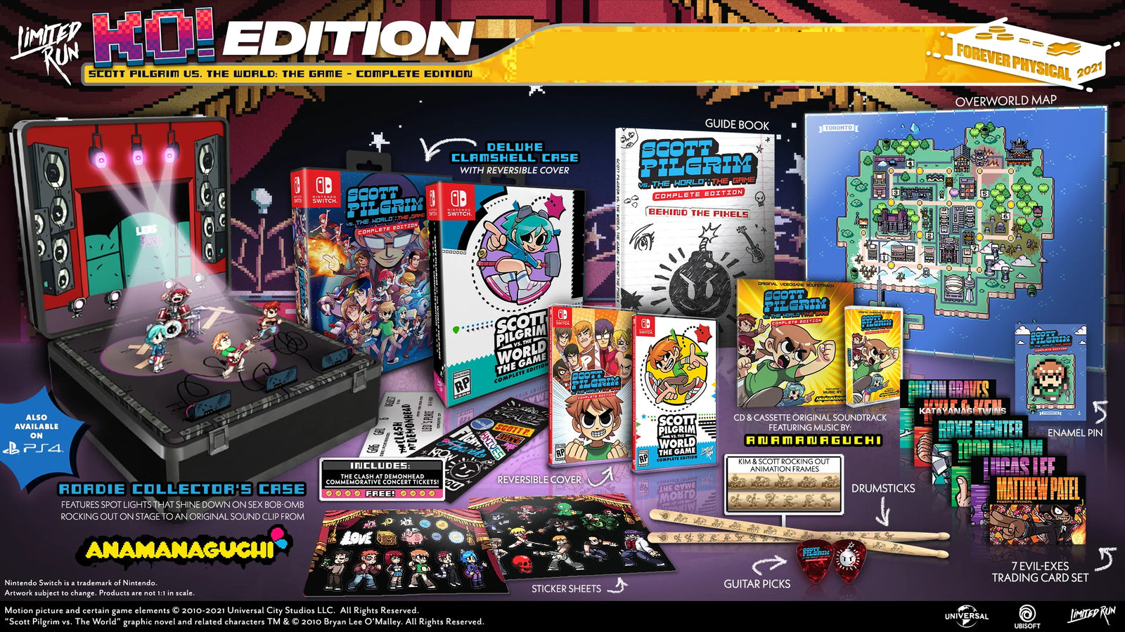 Scott Pilgrim vs. the World: The Game - K.O. Edition - Limited Run #94 [Nintendo Switch] Nintendo Switch Video Game Limited Run Games   