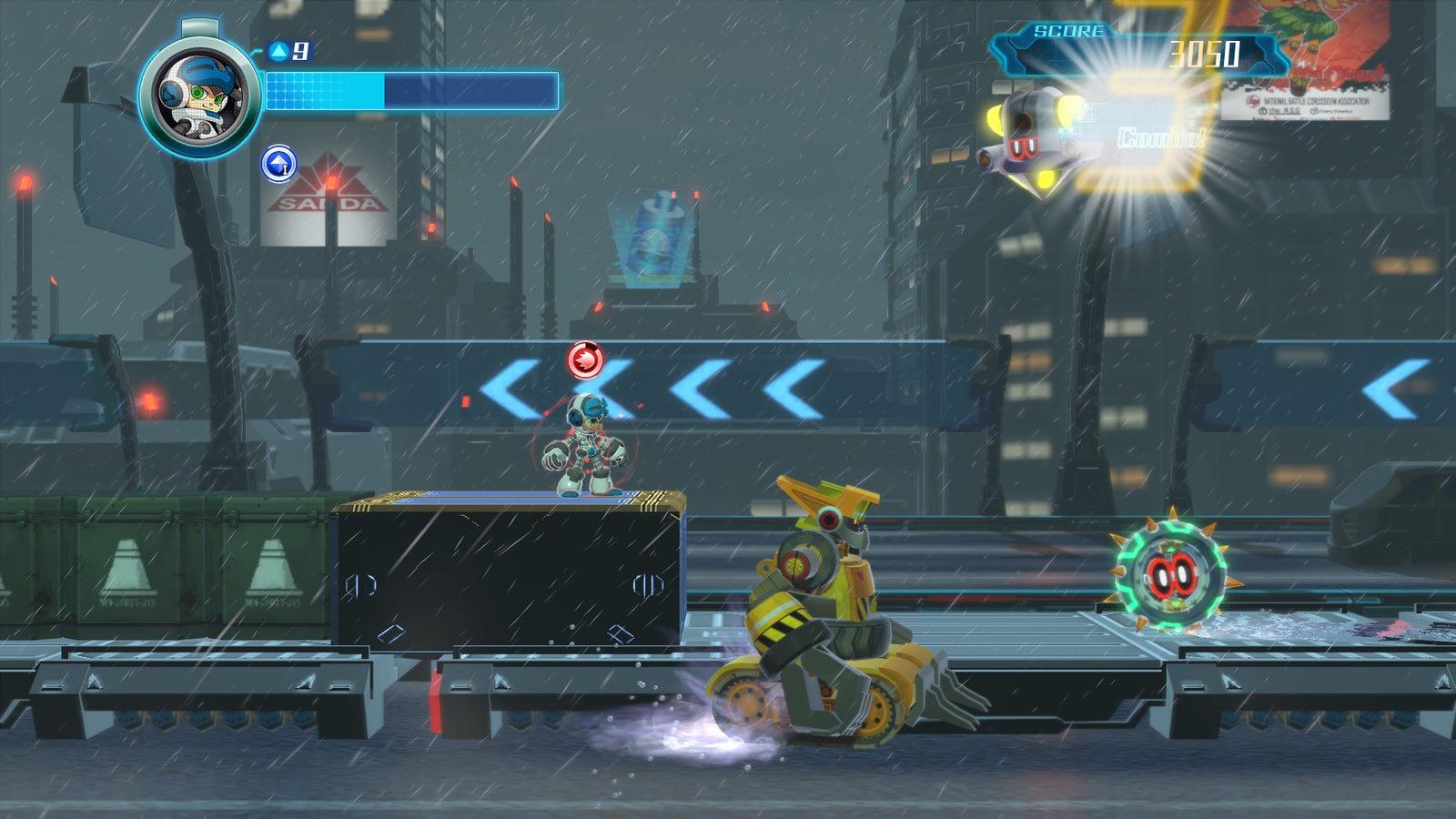 Mighty No. 9 [Nintendo Wii U] Nintendo Wii U Video Game Deep Silver   