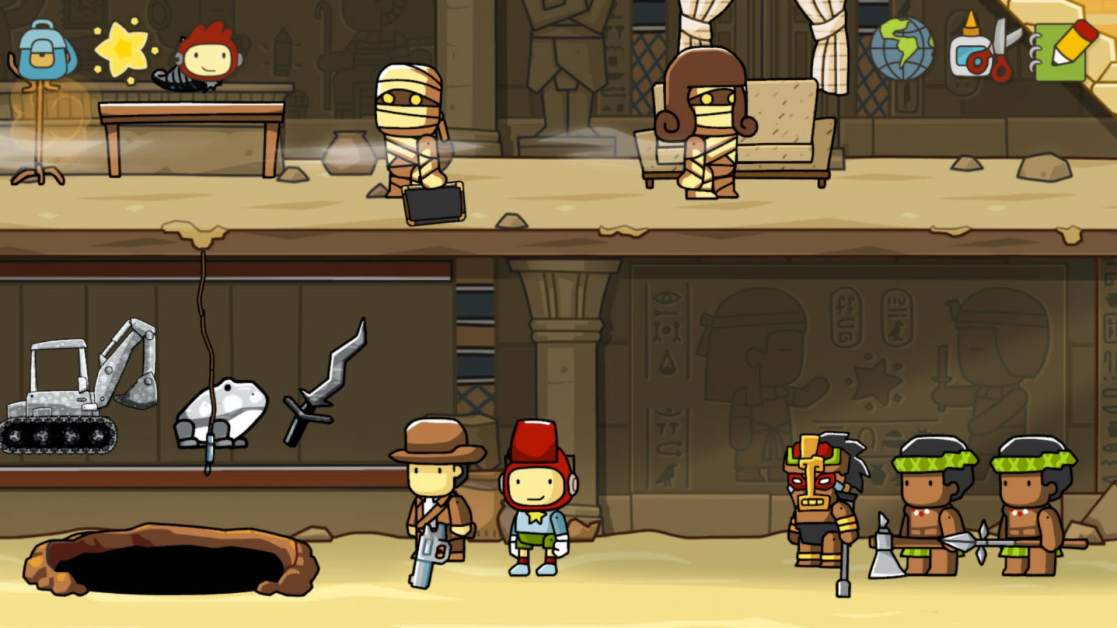 Scribblenauts Unlimited [Nintendo Wii U] Nintendo Wii U Video Game Warner Bros.   