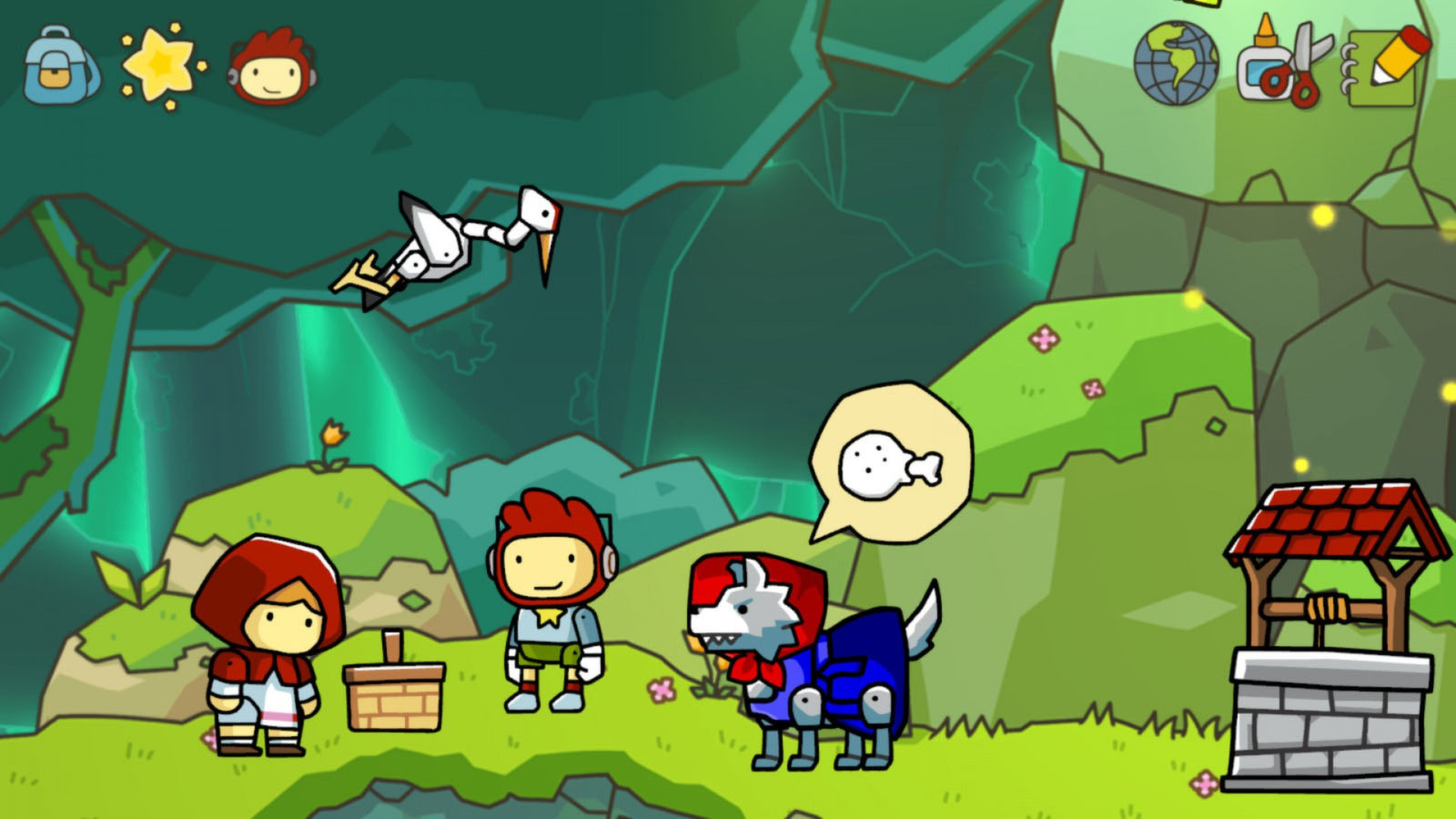 Scribblenauts Unlimited [Nintendo Wii U] Nintendo Wii U Video Game Warner Bros.   