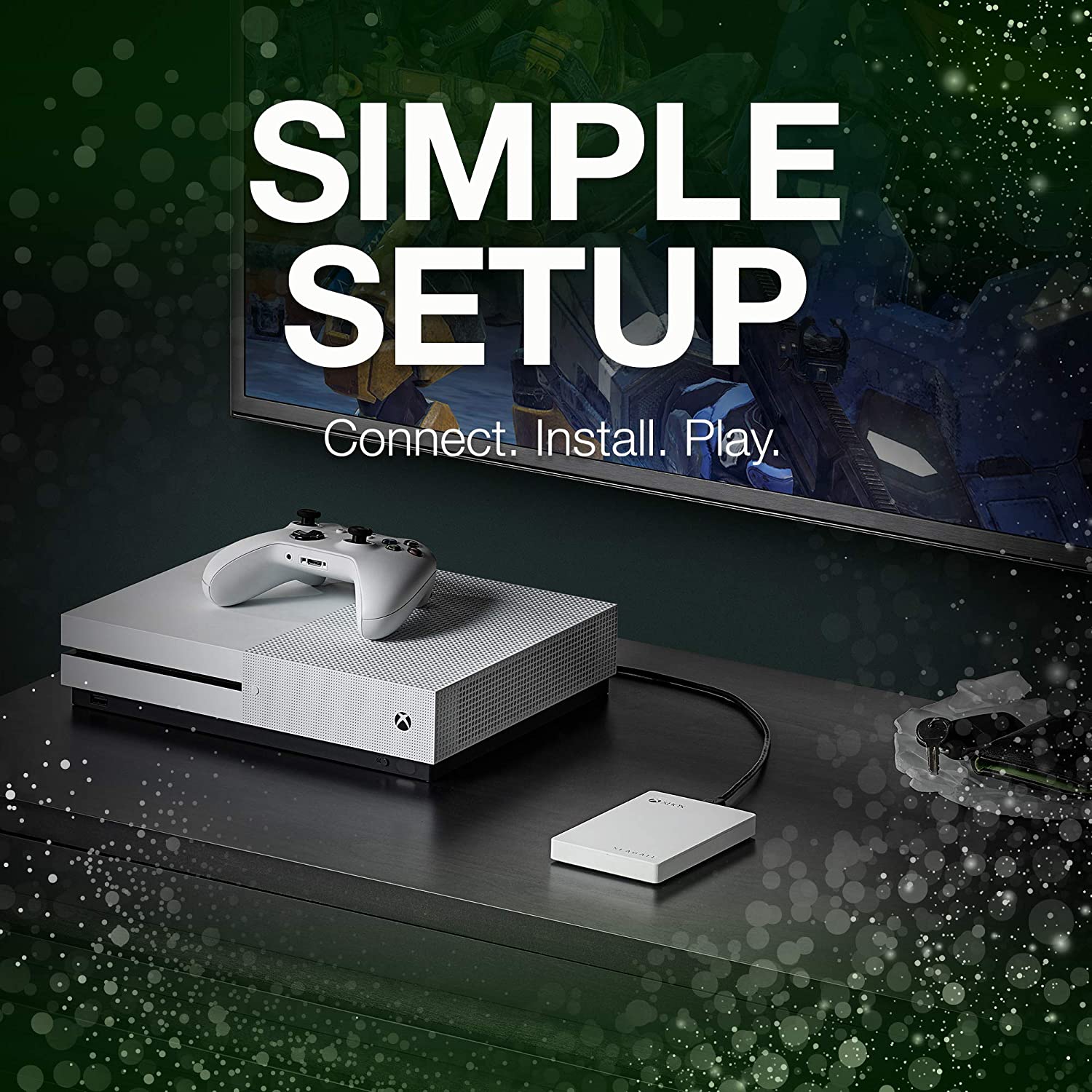 Seagate Game Drive for Xbox - 2TB External Hard Drive - Game Pass Special Edition - STEA2000417 [Xbox Accessory] Xbox One Accessories Seagate   