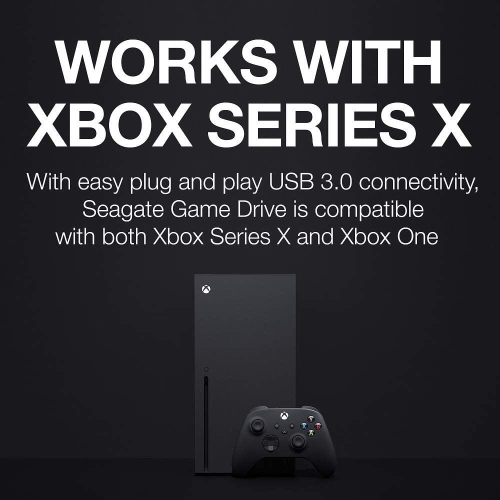 Seagate Game Drive for Xbox - 2TB External Hard Drive - Game Pass Special Edition - STEA2000417 [Xbox Accessory] Xbox One Accessories Seagate   