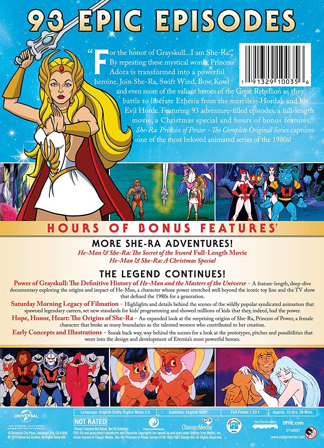 She-Ra: Princess of Power: The Complete Original Series - Seasons 1-2 [DVD Box Set] DVDs & Blu-Rays Universal Pictures   