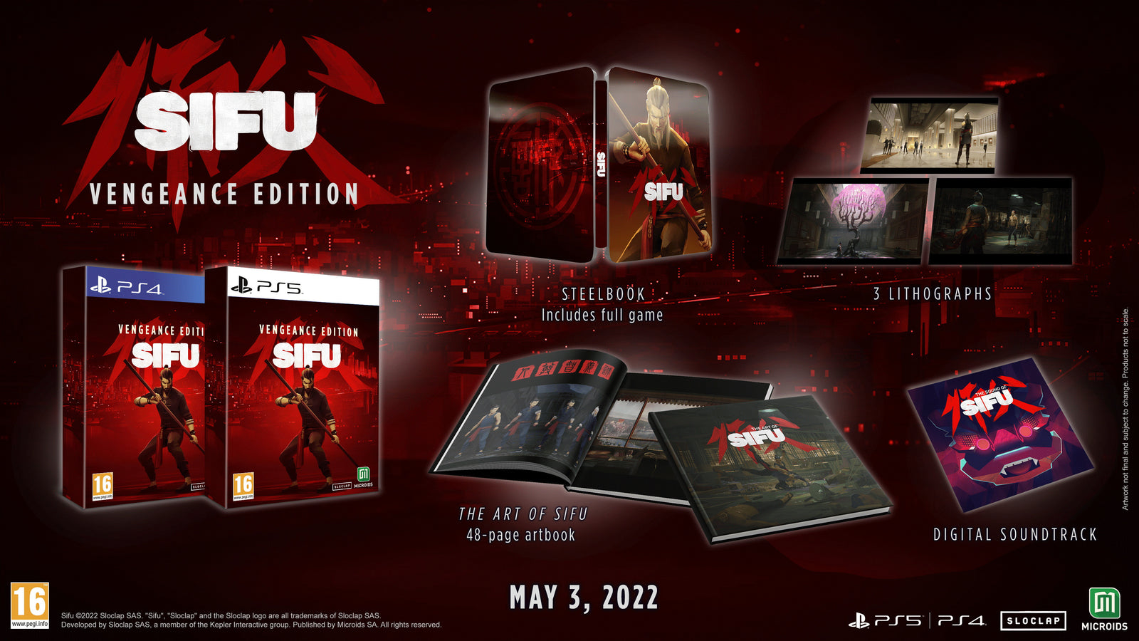 SIFU: Vengeance Edition [PlayStation 5] PlayStation 5 Video Game Microids