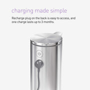 simplehuman 9 oz. Touch-Free Sensor Liquid Soap Pump Dispenser - Brushed Stainless Steel House & Home simplehuman