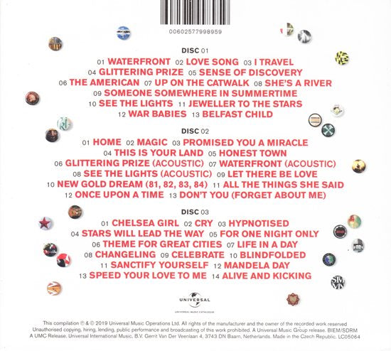 Simple Minds - 40: The Best Of - 1979-2019 [Audio CD] Audio CD/Vinyl Universal Pictures   