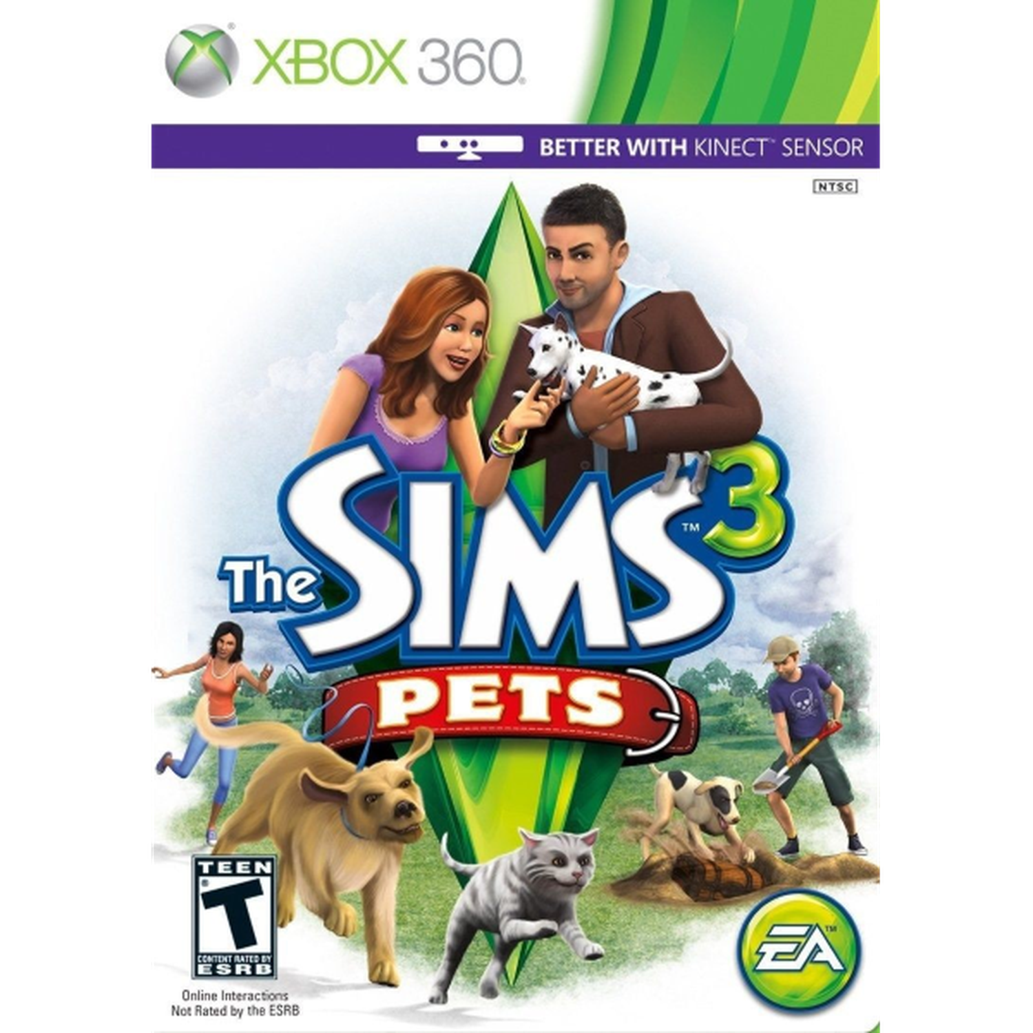 The Sims 3: Pets [Xbox 360] Xbox 360 Video Game Electronic Arts   