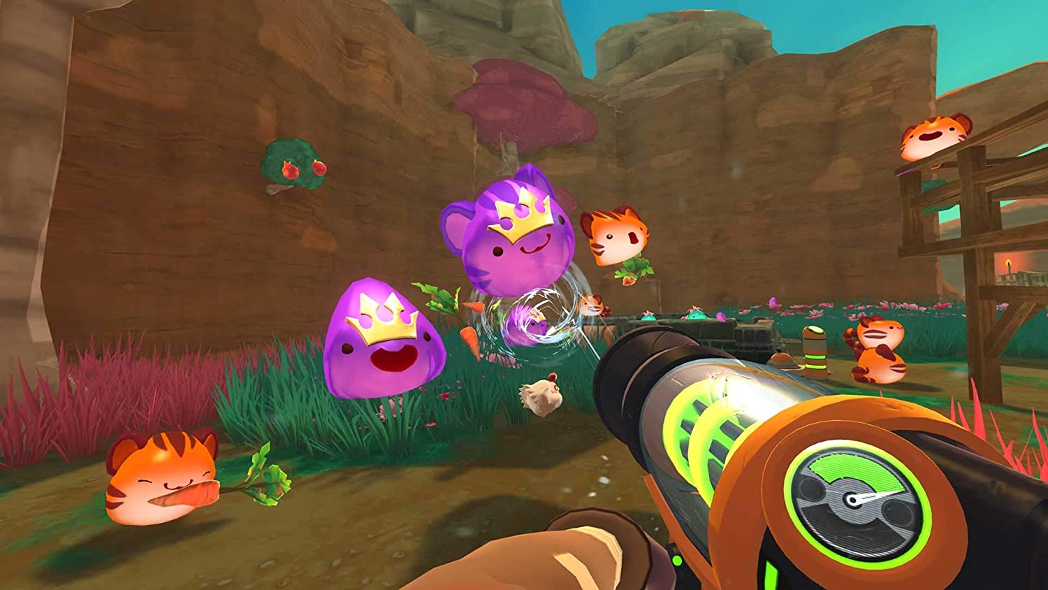 Slime Rancher: Deluxe Edition [PlayStation 4] PlayStation 4 Video Game SkyBound Games