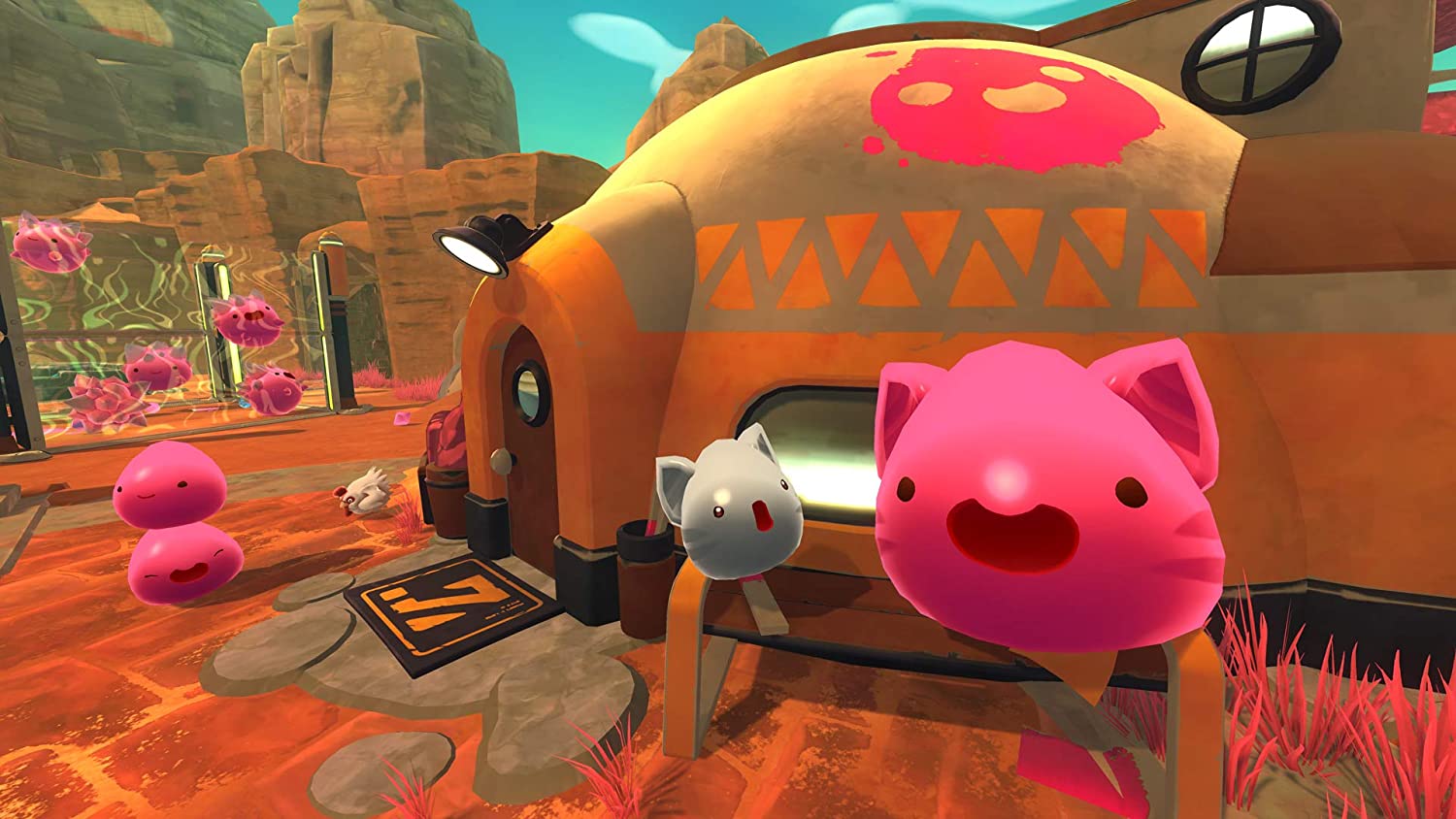 Slime Rancher: Deluxe Edition [PlayStation 4] PlayStation 4 Video Game SkyBound Games
