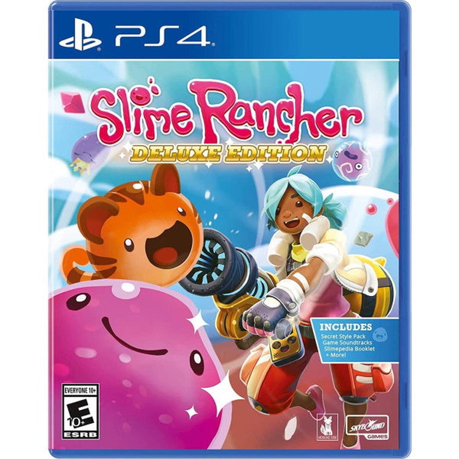 Slime Rancher: Deluxe Edition [PlayStation 4] PlayStation 4 Video Game SkyBound Games
