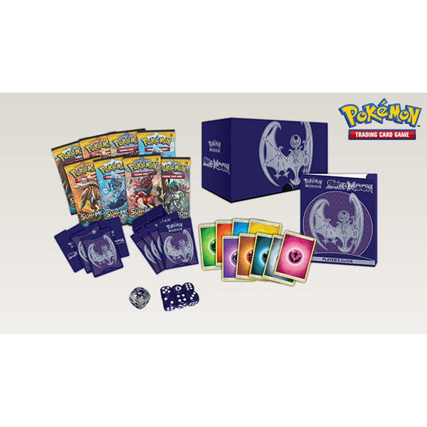 Pokemon TCG Sun & Moon Elite Trainer Box - Lunala Card Game Pokemon   