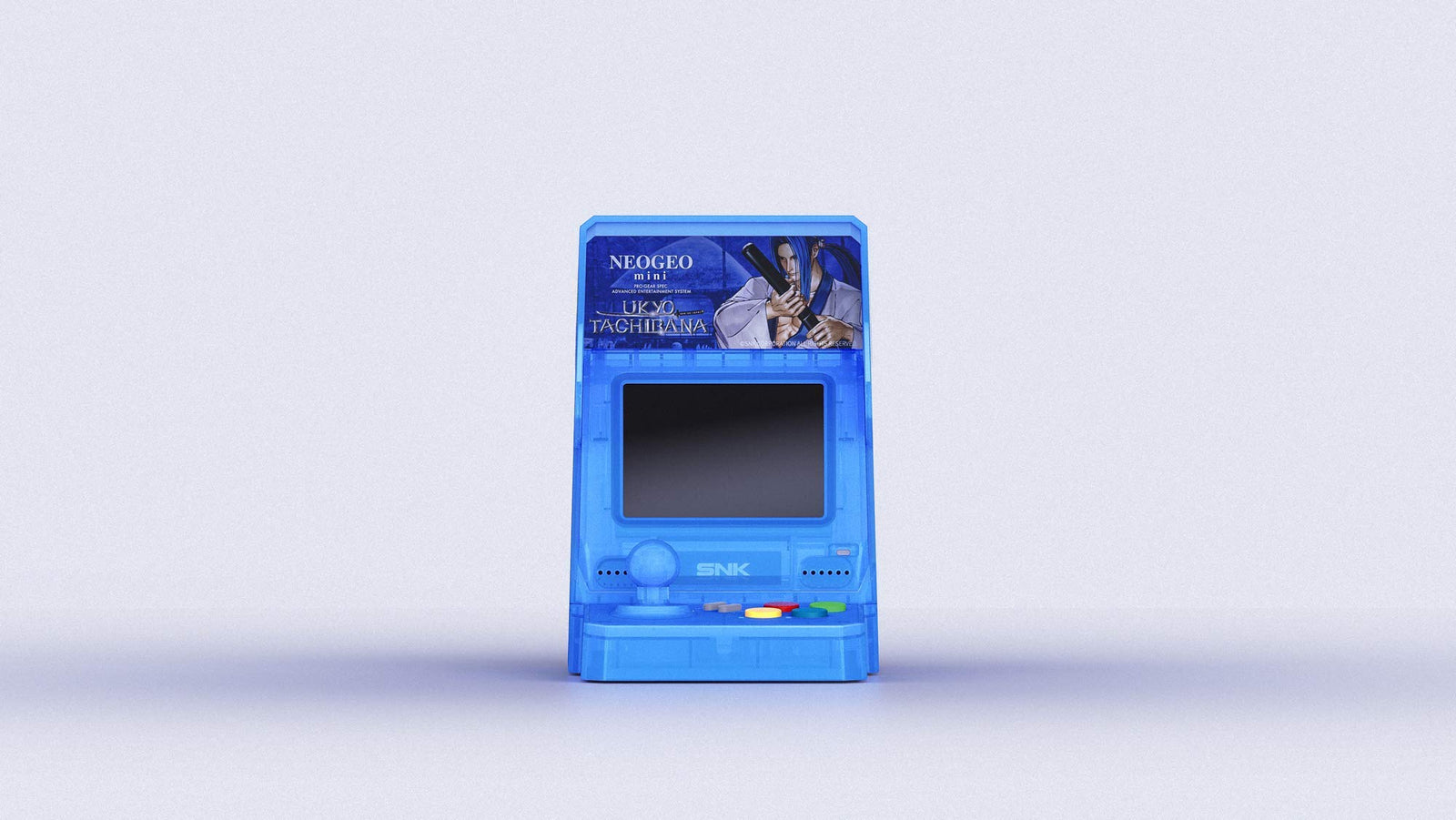 SNK NEOGEO Samurai Shodown Limited Edition Mini Console - Ukyo Tachibana Blue [Retro System] Retro Systems SNK   