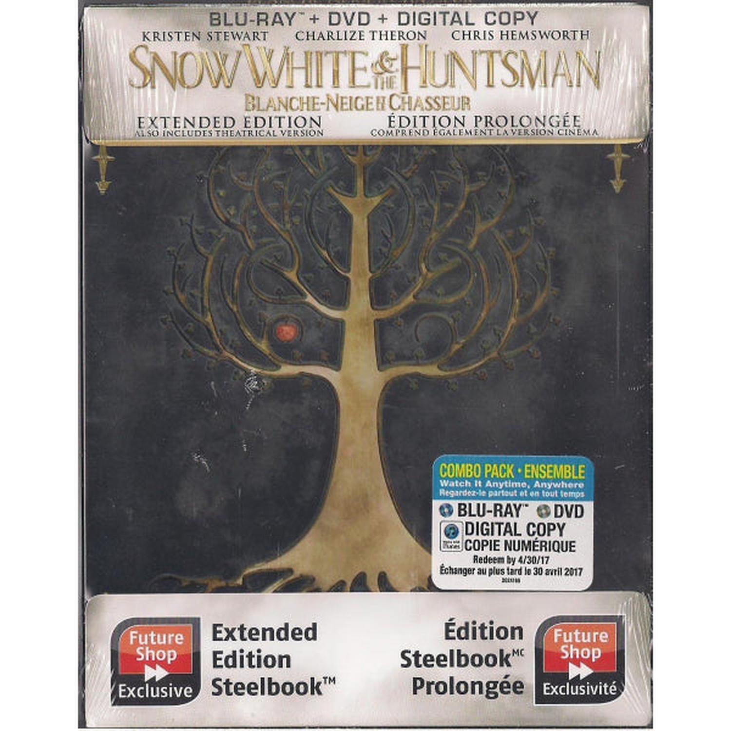 Snow White & the Huntsman - Limited Edition SteelBook [Blu-ray + DVD + Digital] DVDs & Blu-Rays Universal Pictures   