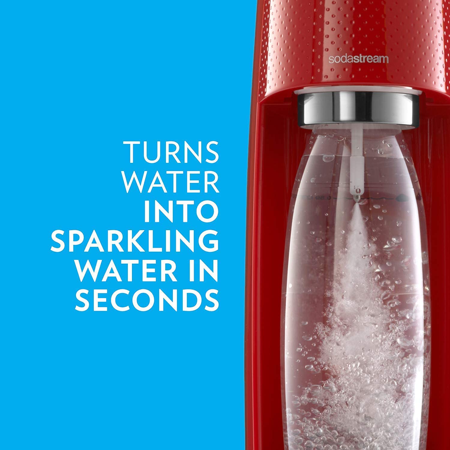 SodaStream Fizzi Sparkling Water Maker Kit - Red [House & Home] House & Home SodaStream   