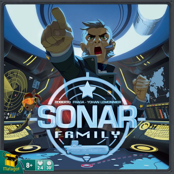 Captain Sonar Family [Board Game, 2-4 Players] Board Game Asmodee   