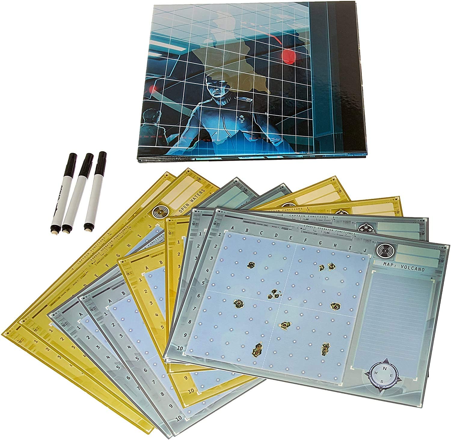 Captain Sonar Family [Board Game, 2-4 Players] Board Game Asmodee   