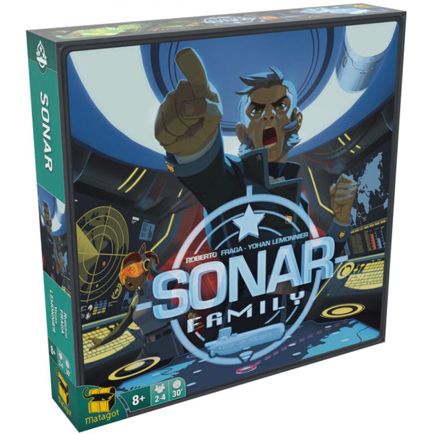Captain Sonar Family [Board Game, 2-4 Players] Board Game Asmodee   