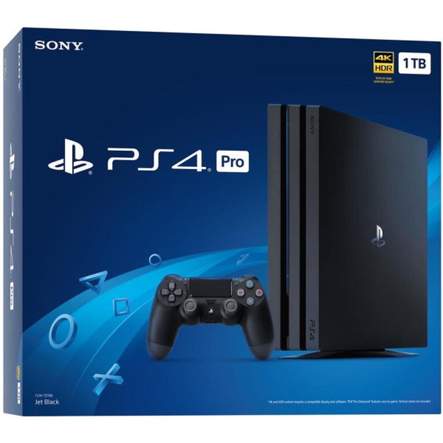 Sony PlayStation 4 Pro Console - Jet Black - 1TB [PlayStation 4 System] PlayStation 4 Hardware Sony