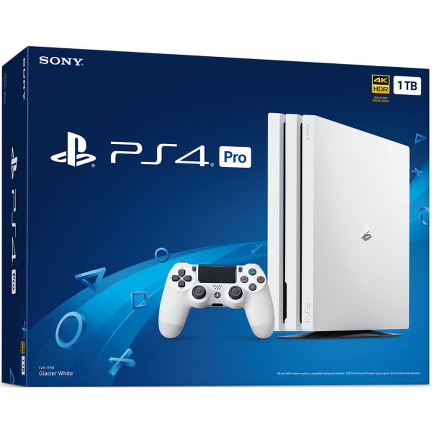 Sony PlayStation 4 Pro Console - Glacier White - 1TB [PlayStation 4 System] PlayStation 4 Hardware Sony